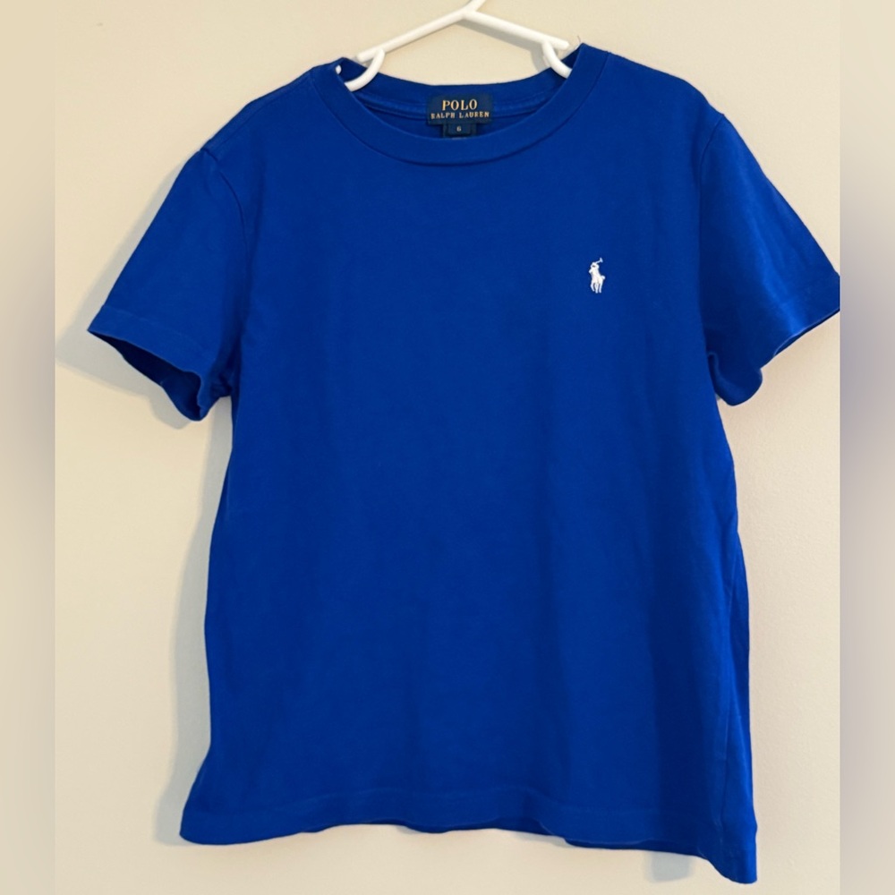 Polo by Ralph Lauren Kids Royal Blue Tee
